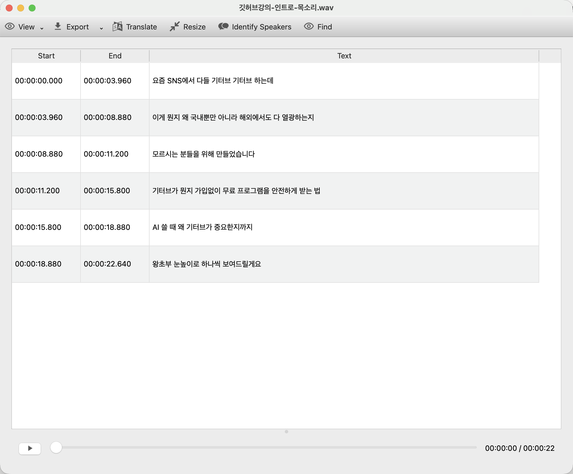 Buzz 22초 녹음이 8초 만에 글로